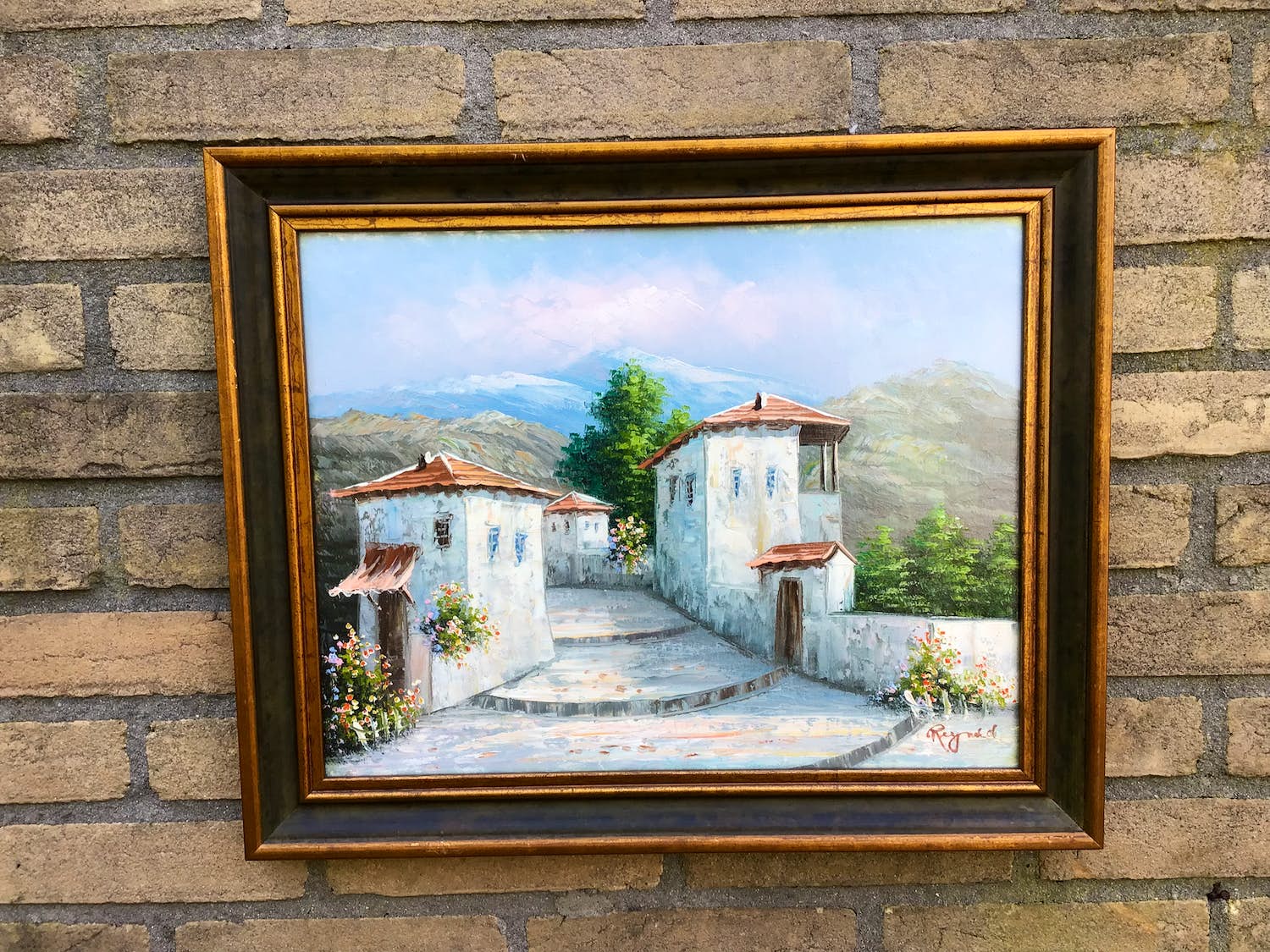 Niet of onleesbaar gesigneerd - Mediterraan landschap kopen? Bied vanaf 1!