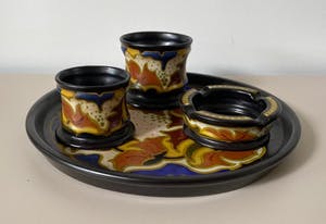 Plateelfabriek Gelria N.V. - Platelen Rookstel decor Nora kopen? Bied vanaf 1!
