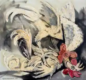 Alfons Van Meirvenne - Hanengevecht verkauft für € 1200!