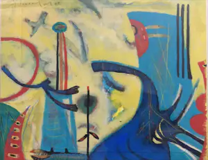 André Vereecken - (1932-2017) abstract werk kopen? Bied vanaf 25!