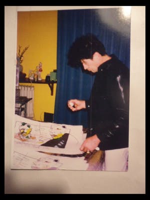 Herman Brood - Zeefdruk, uit 1998, Titel, "Paddo 's". kopen? Bied vanaf 150!