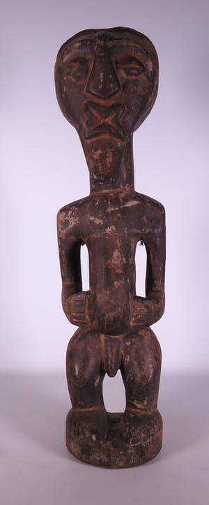 Songye - Voorouderbeeld met baard kopen? Bied vanaf 50!