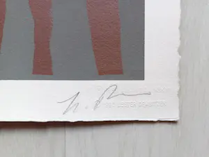 Larry Poons - Serigraphie - Auflage von 175 - signiert - nummeriert - (76 x 56 cm) kaufen? Bieten Sie von 399!