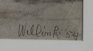 Carel Willink - Lama’s in Landschap 1954 kopen? Bied vanaf 400!