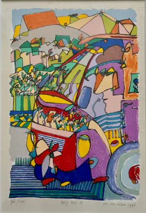 Buy Pim van Halem - Busy bus A? Bid from 45!