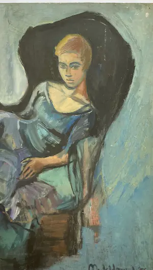 Niels Hamel - zonder titel - olieverf op board - gesigneerd - 1956 kopen? Bied vanaf 1!