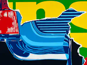 Fritz Köthe - Signierter Original Siebdruck von 1968 - Pop Art - nur 30 Ex. - sehr rar kaufen? Bieten Sie von 220!