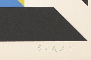 Kumi Sugai - Zeefdruk, Signal A / Prent 190 kopen? Bied vanaf 80!