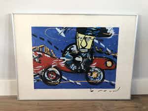 Herman Brood - Motorrijder verkocht voor € 175!