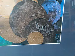 Frits Vogel - Zeefdruk :Moderne Compositie kopen? Bied vanaf 150!