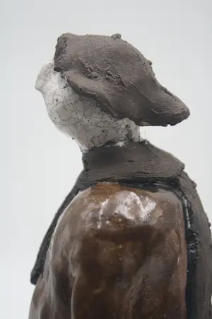 Niet of onleesbaar gesigneerd - Twee Prachtige Keramieken Deense Design Sculpturen kopen? Bied vanaf 1!