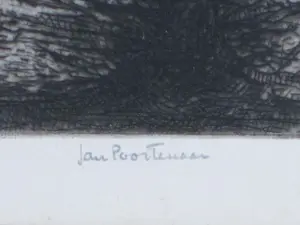 Jan Poortenaar - Edinburgh Castle - Ets kopen? Bied vanaf 40!