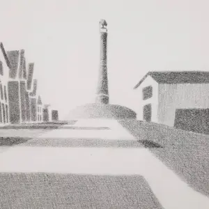 Saskia Bon - steendruk - Middenhavenstraat Ijmuiden 12/20 - lingelijst - 25829 kopen? Bied vanaf 50!