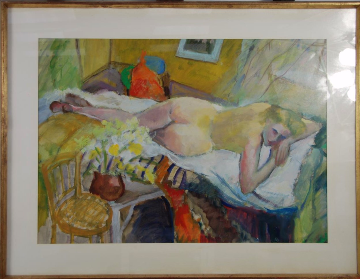 Alicia Rymowicz - "LIGGEND NAAKT" verkocht voor € 125!