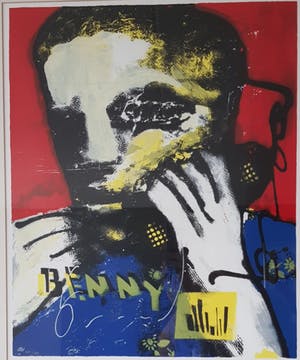 Herman Brood - Benny - ingelijst - 150 ex. kopen? Bied vanaf 1!