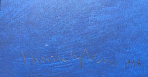 Gilbert Swimberghe - Blauwe Compositie kopen? Bied vanaf 500!