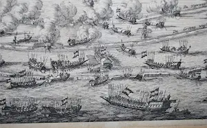 Coenraet Decker - 't Ontzet van Leiden, 1574 - kopergravure kopen? Bied vanaf 90!