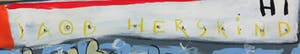 Jacob Herskind - Acryl op doek, Laugh!! - Ingelijst (Zeer groot) kopen? Bied vanaf 150!