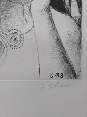 Paul Delvaux - Mélancolie kopen? Bied vanaf 650!