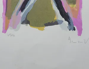 Bram van Velde - - Litho, Zonder titel / Prent 190 kopen? Bied vanaf 225!