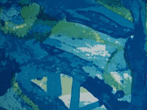 Jenny Fleur - Litho, “Abstract” – 1987 – nr. 41 / 50 kopen? Bied vanaf 1!