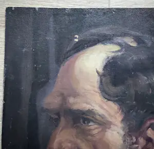 Toon Pluymers - Portret kopen? Bied vanaf 45!