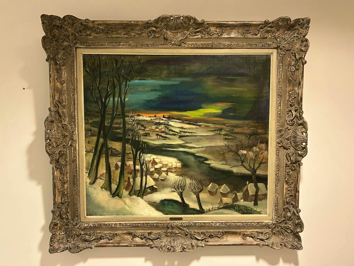 Henri Rowet - Winter in Vlaanderen kopen? Bied vanaf 150!