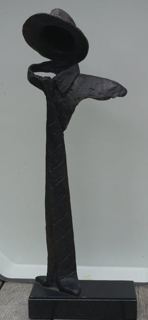 Frank Boogaard - Stropdas met hoed en overhemd: "In Stijl kopen? Bied vanaf 68!