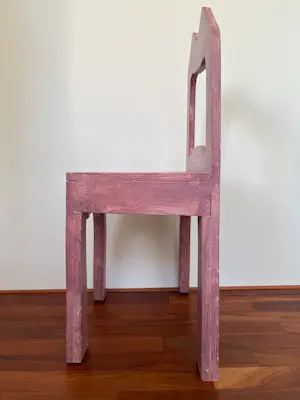 Klaas Gubbels - Roze stoel / object kaufen? Bieten Sie von 750!