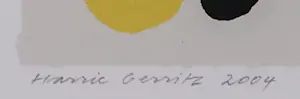 Harrie Gerritz - Set van 2 zeefdrukken - Ingelijst kaufen? Bieten Sie von 100!