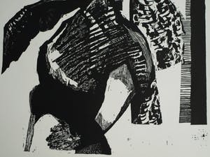 Manuel Kurpershoek - Zeefdruk , Een onbekende – gesigneerd – Gelderse Grafiekmap 1989 kopen? Bied vanaf 20!