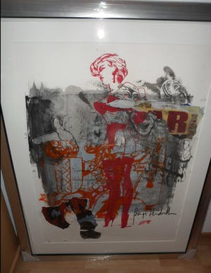 George Heidweiller - Gemengde techniek, Ladies Fantasy. Zeer groot werk. kopen? Bied vanaf 250!