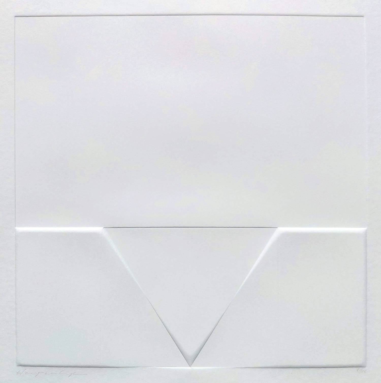 Harry van Kuyk - Geometrische compositie, reliëfdruk kopen? Bied vanaf 195!