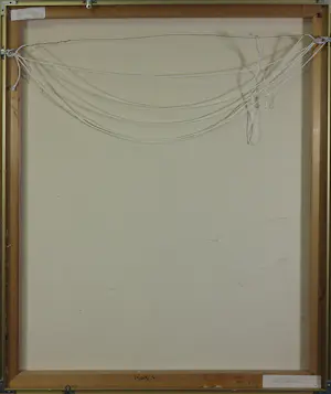 Mark Visione - Olieverf op doek, The red dress - Ingelijst kopen? Bied vanaf 100!