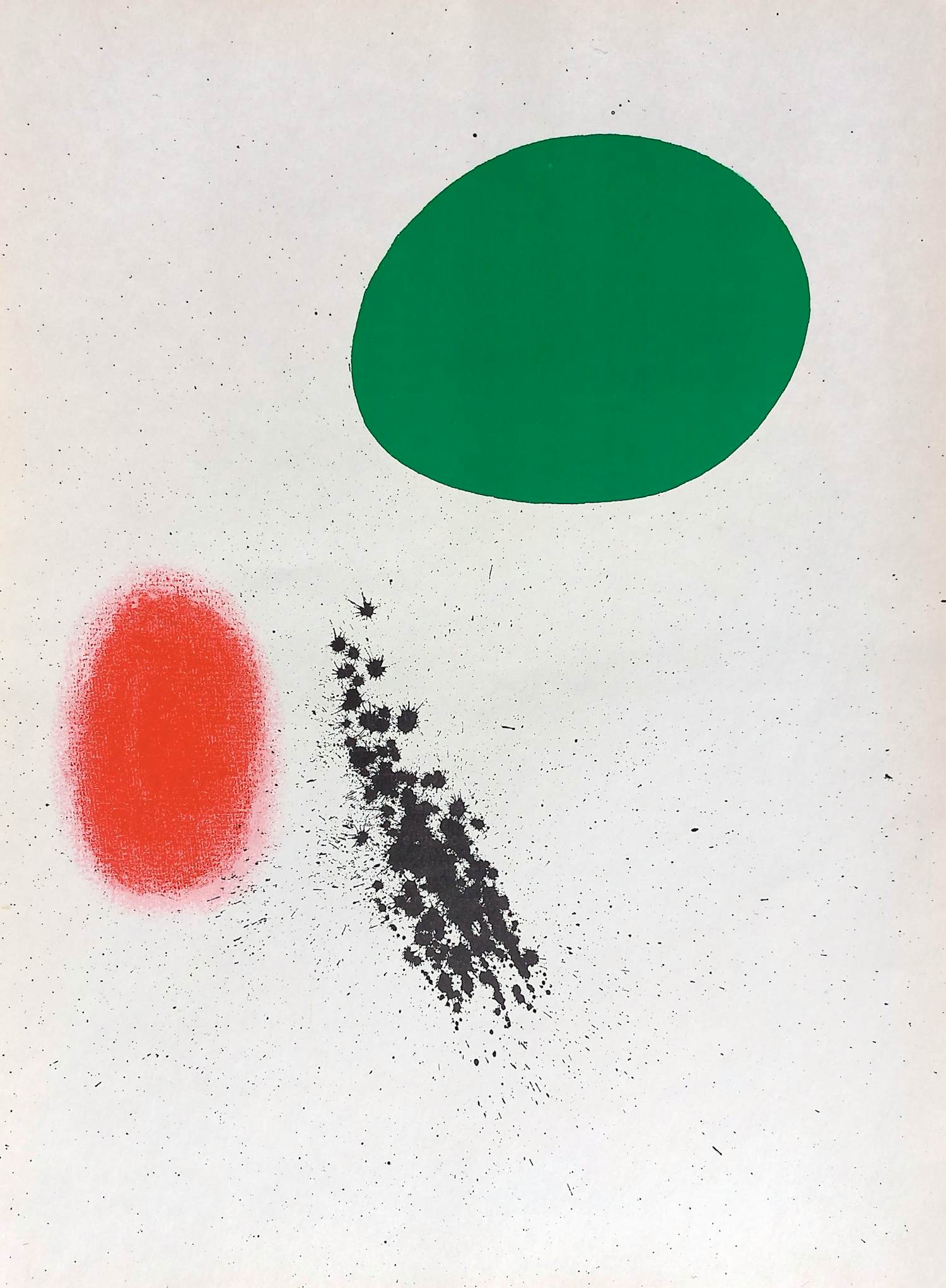 Joan Miro - Abstracte compositie, originele litho (1961) kopen? Bied vanaf 60!