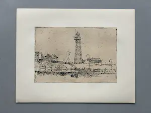 Dick Ket - Dick Ket - Acht Tekeningen van Dick Ket (Tekening No 1 dubbel) kopen? Bied vanaf 50!