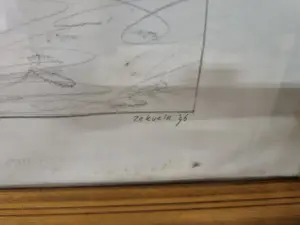 Jacob Zekveld - Excentrisch kruis met interieur. In de spiegel wellicht de komeet van Kidney kopen? Bied vanaf 20!