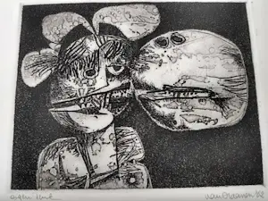 Hans van Draanen - Mooie ets eigen druk kopen? Bied vanaf 50!