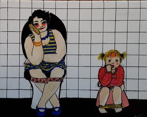 Anke Peddemors - kunst voor in het kleinste kamertje 24 2 3 kopen? Bied vanaf 20!