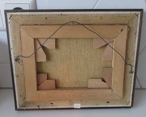 Niet of onleesbaar gesigneerd - Heide of boslandschap - gesigneerd HMO Lennaarts kopen? Bied vanaf 1!