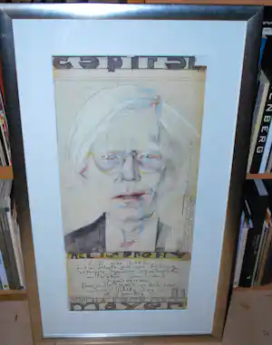 Horst Janssen - Andy Warhol: all is pretty verkauft für € 75!
