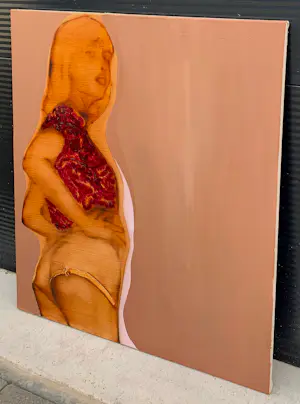 Emilio Kruithof - Olieverf op doek: My Love My Hate - 2002 kopen? Bied vanaf 1750!