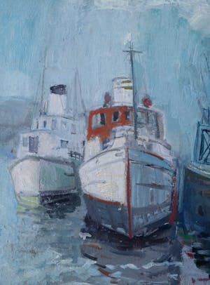 Guus de Ruiter - Haven van Vlaardingen. kopen? Bied vanaf 279!