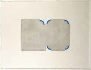 Henk Huig - Ets, Zonder titel - Ingelijst verkocht voor € 35!