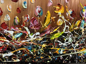 Gena - Colorful Flowers kopen? Bied vanaf 300!