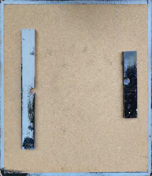 AcheterFrits van Eeden - Abstract wandobject van metaal en spijkers - ingelijst - 26306? Enchérissez de 325!