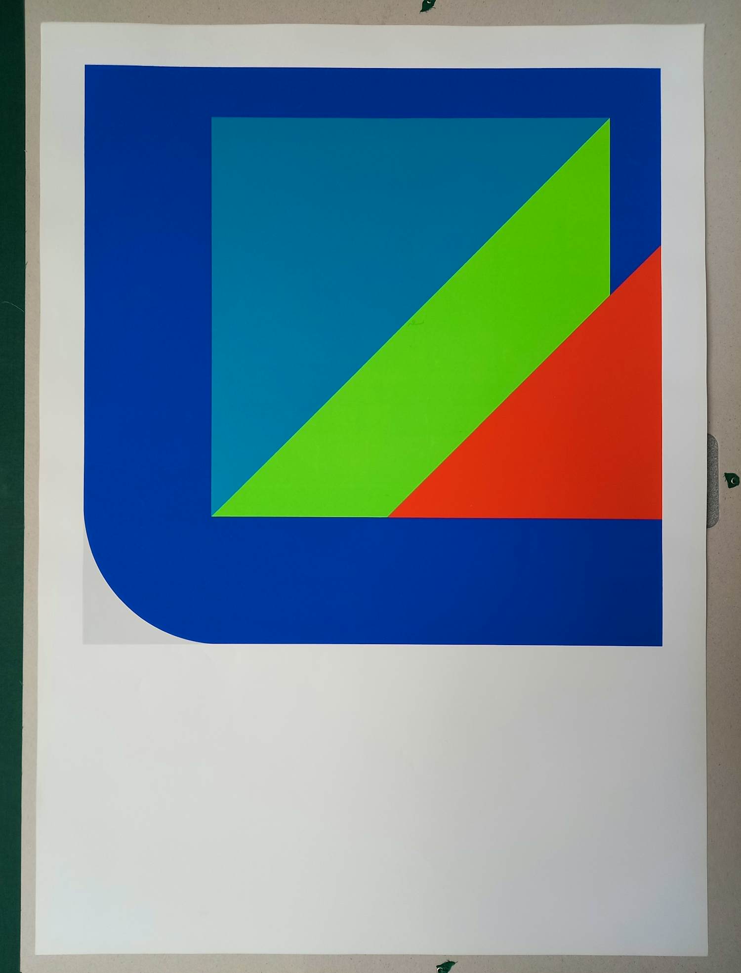 Georg Karl Pfahler - Ohne Titel, Siebdruck 1973 kopen? Bied vanaf 60!