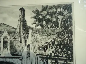 Albert Goethals - Oud huisje aan ingangspoort van het begijnhof van Brugge kaufen? Bieten Sie von 20!