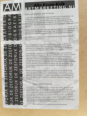 Alie Kruse-Kolk - zonder titel kopen? Bied vanaf 25!