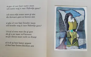 Harry van Kruiningen - Compleet portfolio met 8 gesigneerde litho's 'het lied van van Heer Halewijn kopen? Bied vanaf 200!